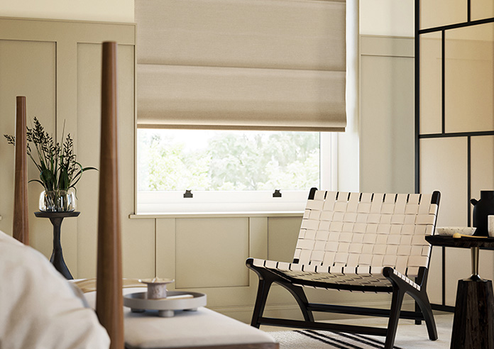 Faye, Seashell - Motorised Roman Blind - Image 5